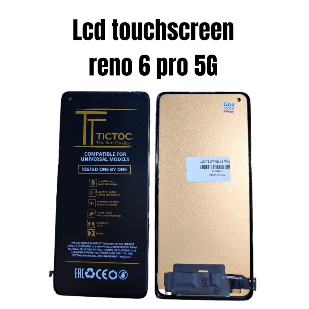Lcd touchscreen reno 6 pro 5G