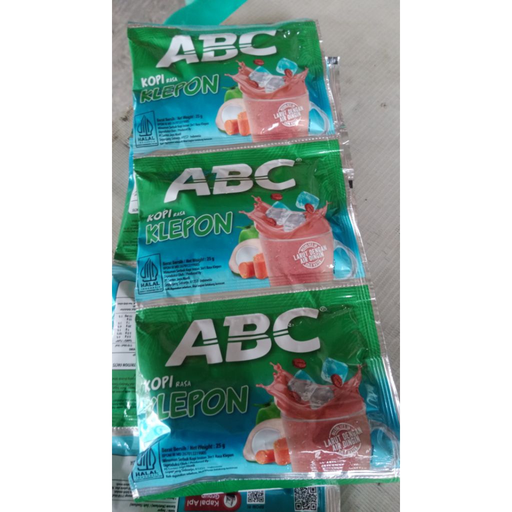 

ABC klepon renceng