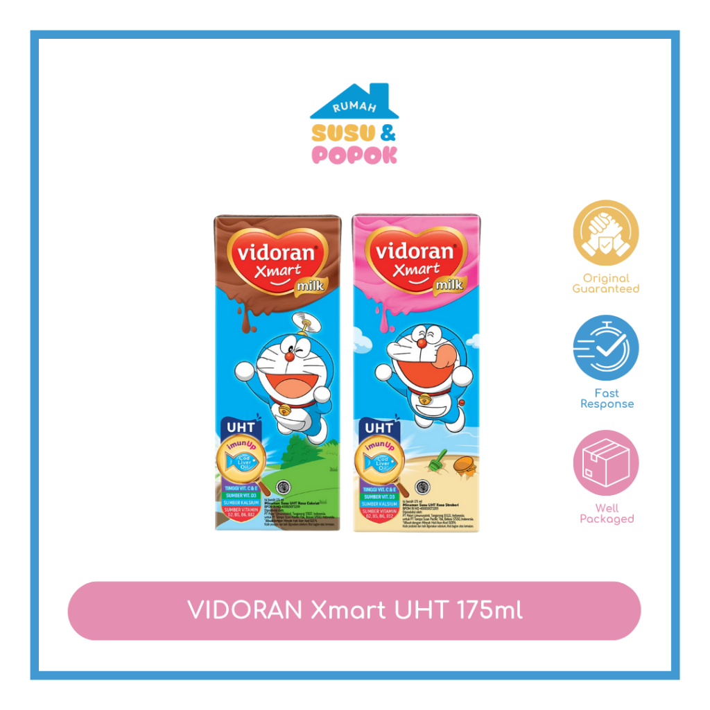 

VIDORAN Xmart Susu UHT 175ml