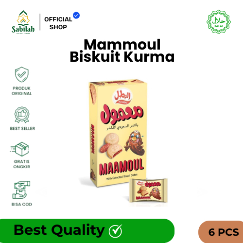 

Maamoul Biskuit Kurma Premium | Oleh-Oleh Khas Arab | Isi Kurma Asli