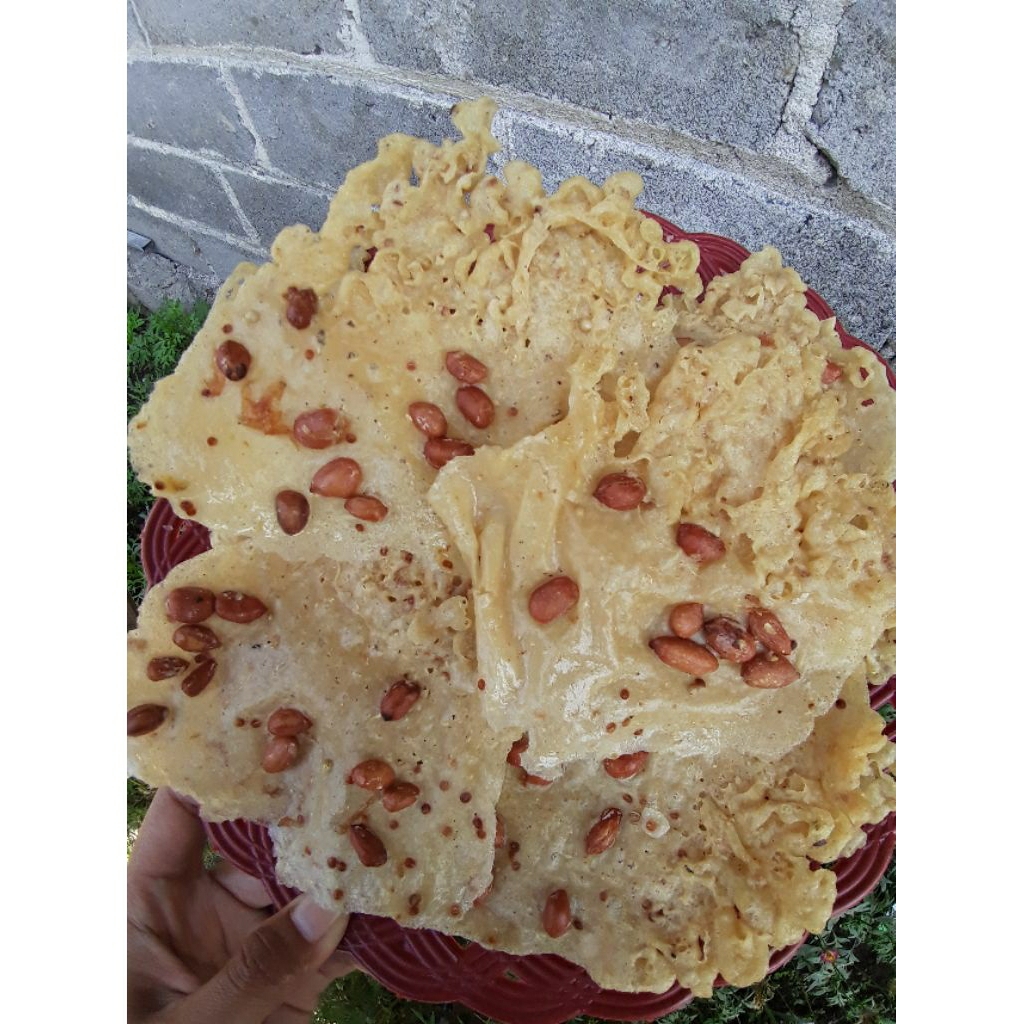 

Peyek Kacang bali Gurih kemasan 100gr