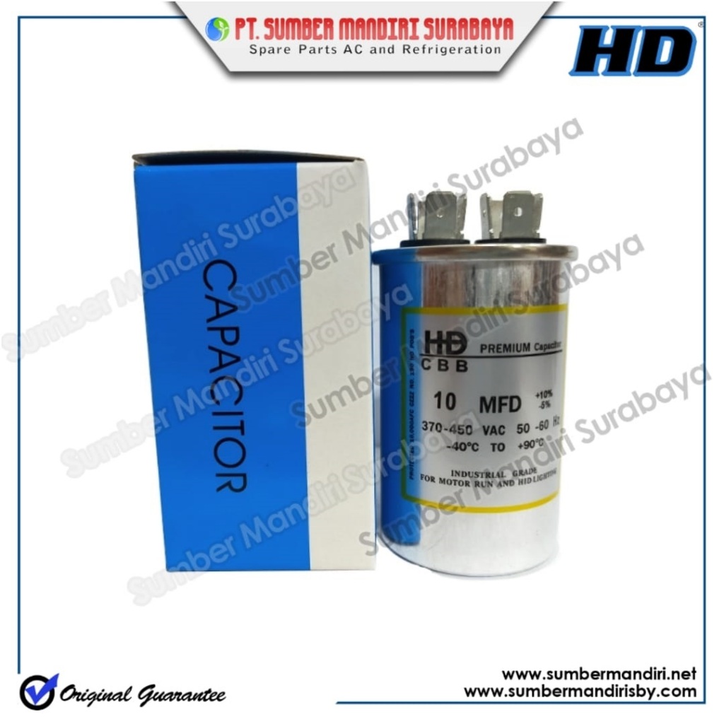 Capacitor AC 10 MF HD Premium / Capacitor AC