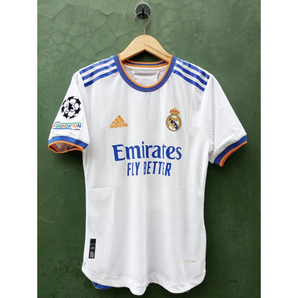 Jersey Real Madrid Home 2021/2022 Player Issue