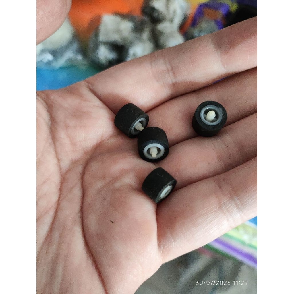 karet roda tape recorder radio