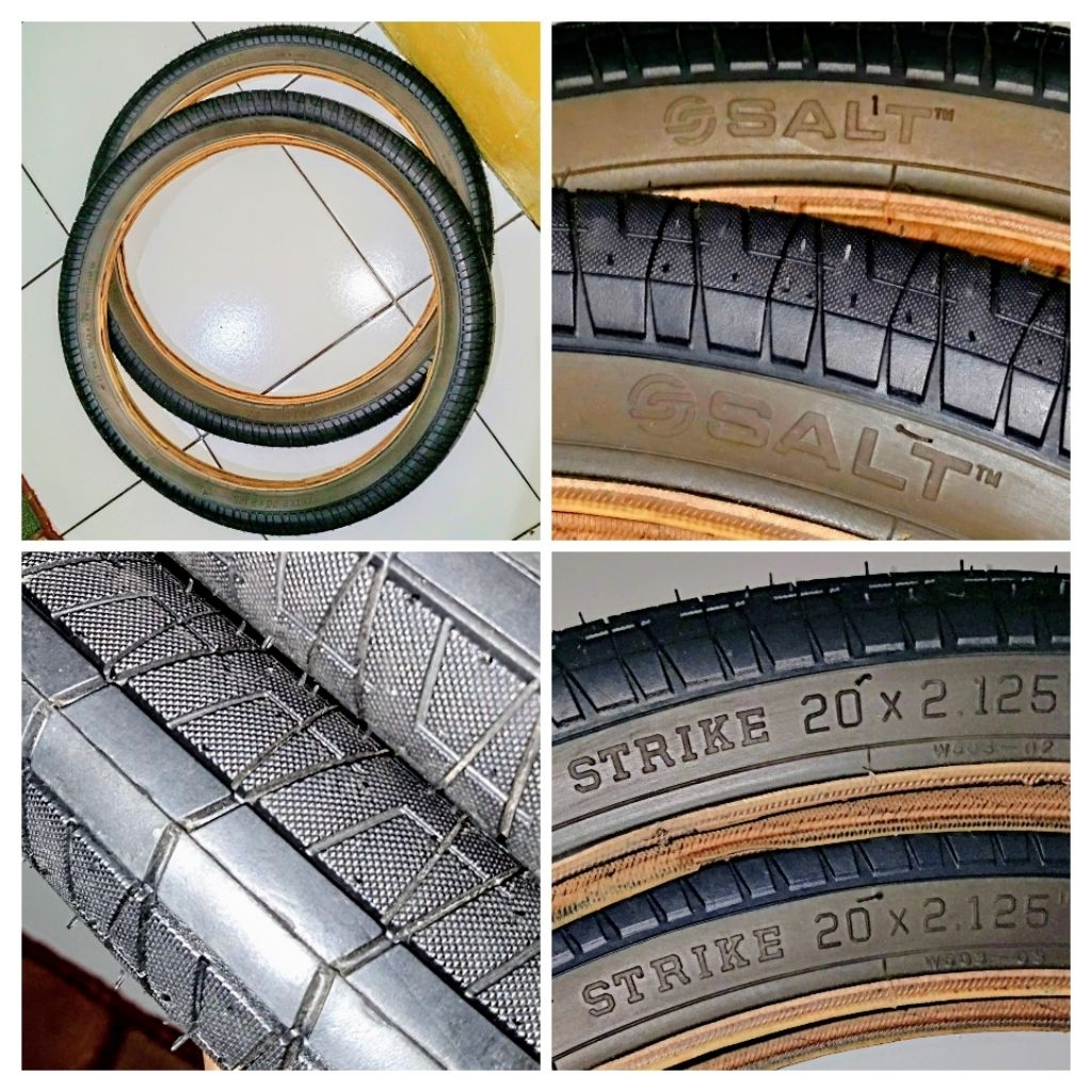 ban salt tire for BMX