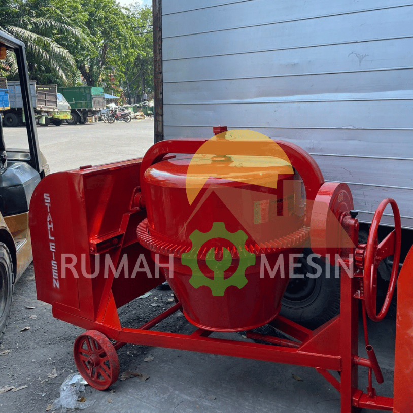 Mixer Semen Molen Semen Beton Cor Molen Sthaleisen 50kg