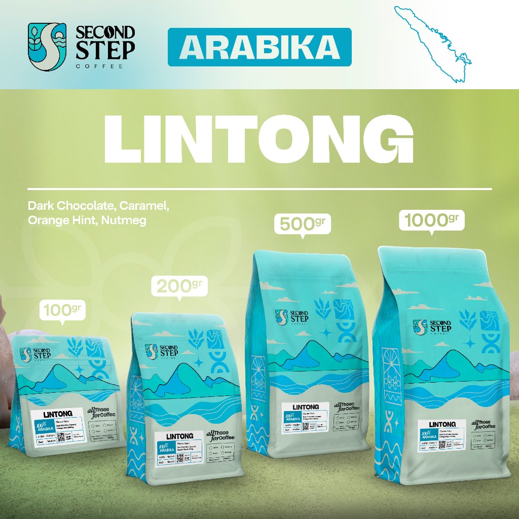 

Kopi Arabika Lintong Sumatra Arabica Coffee Beans Espresso Biji Bubuk