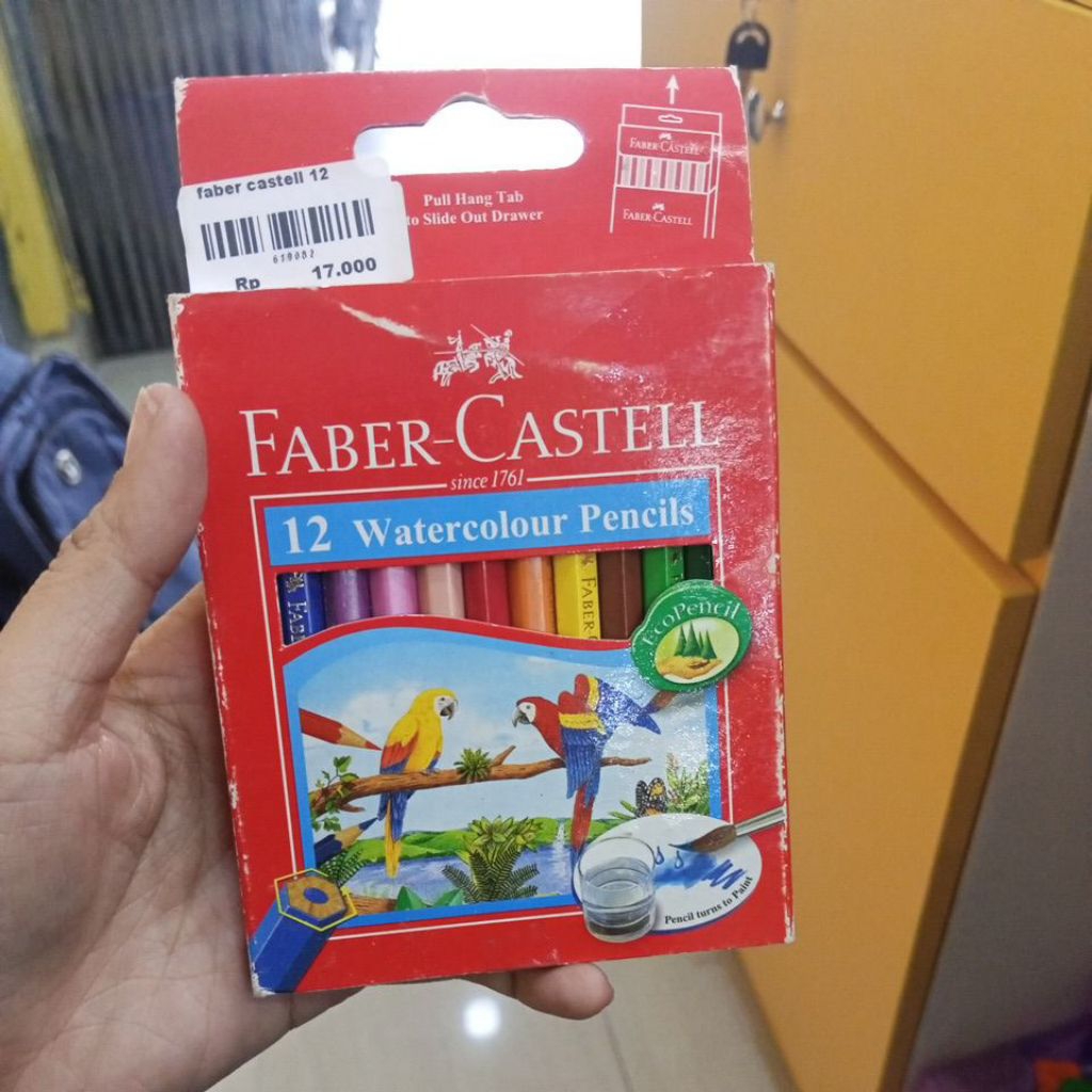 

Pensil warna faber Castell 12