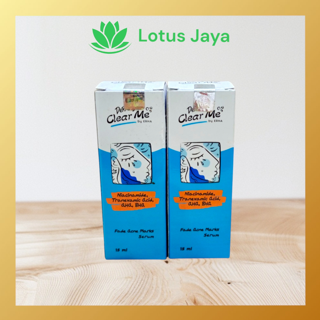 Dermies Clear Me By Erha Fade Acne Marks Serum 15ml - Penghilang Bekas Jerawat