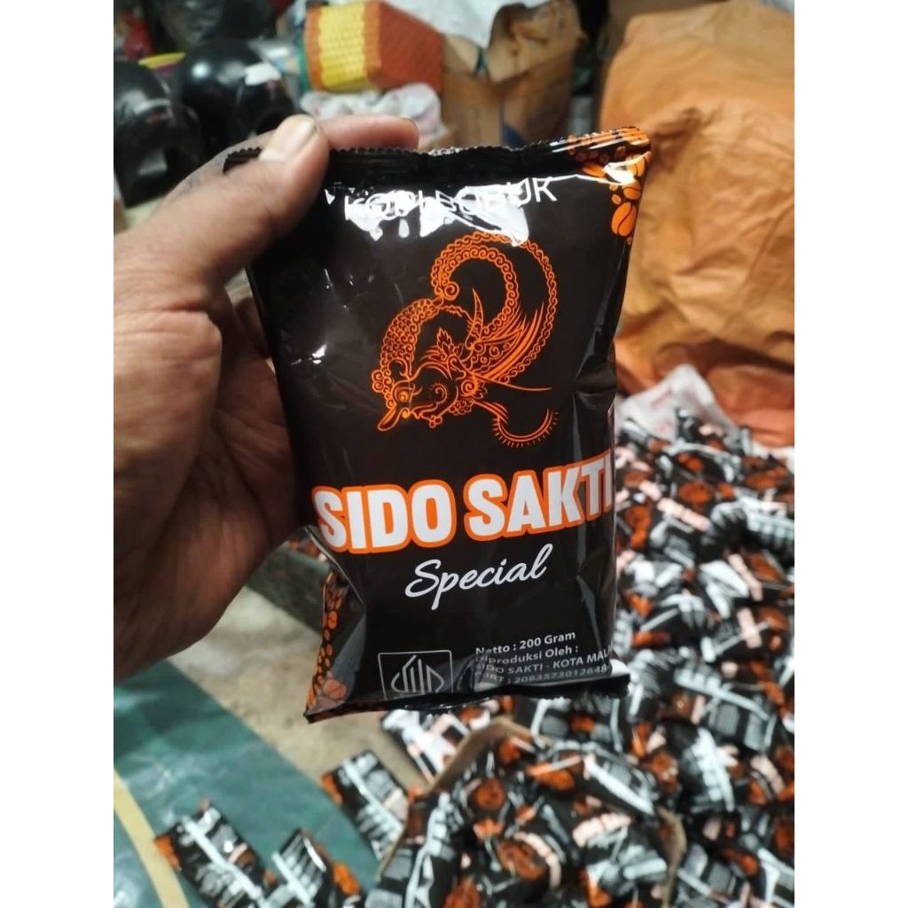 

kopi bubuk sidosakti special kemasan 200gr/kopi bubuk harga kompetitif termurah enak rasanya