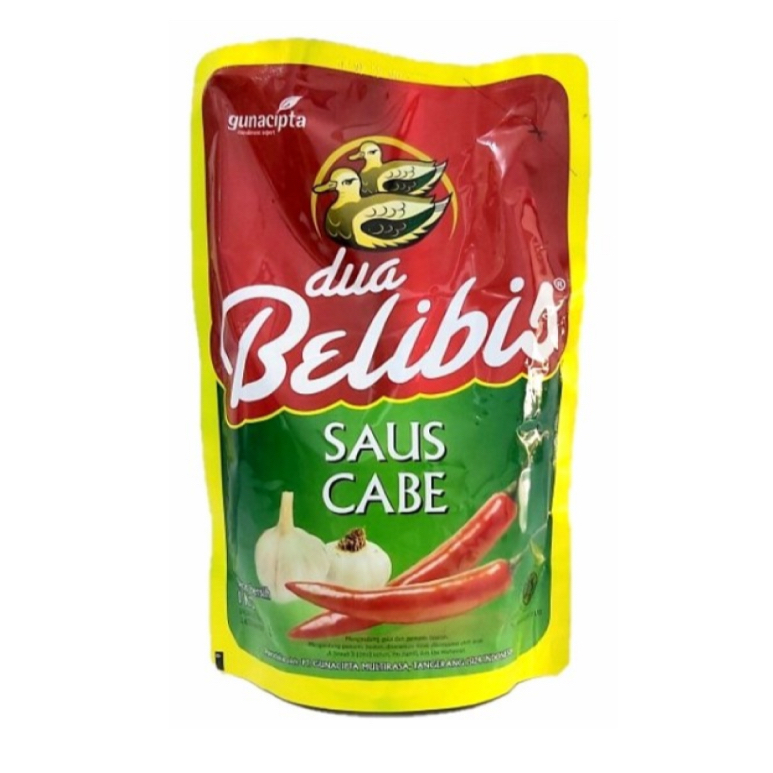 

Saus Cabe Dua Belibis Premium Pouch 1 Kg (1 Pcs)