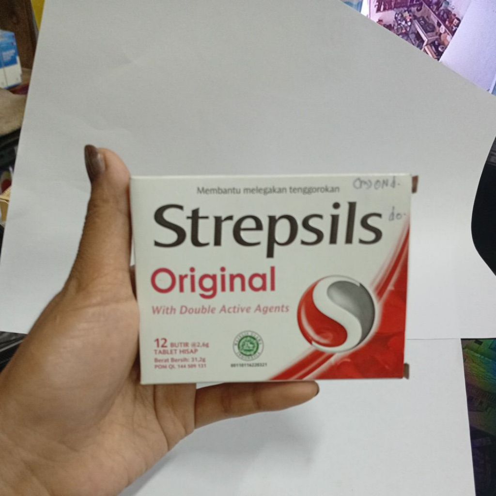 

strepsils original 1 box isi 12 butir