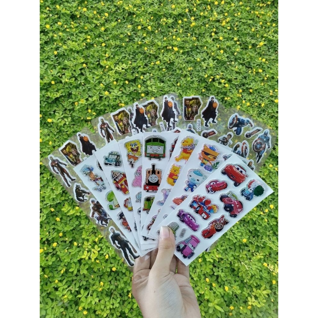 

Mainan Stiker/Stiker Timbul/Stiker Random Anak-Anak