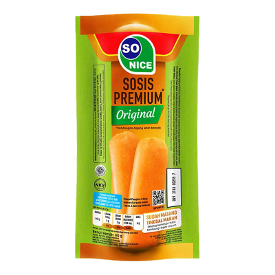 

So Nice Sosis Premium Original 60 g