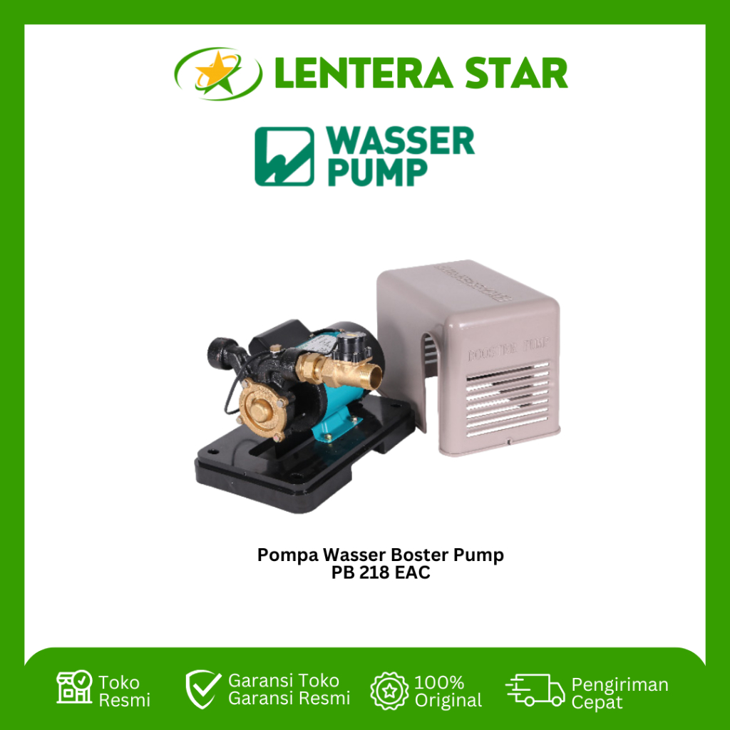 Booster Pump Wasser PB 218 EAC Pompa Pendorong Air Wasser PB-218 EAC/PB 218 EAC/PB218EAC