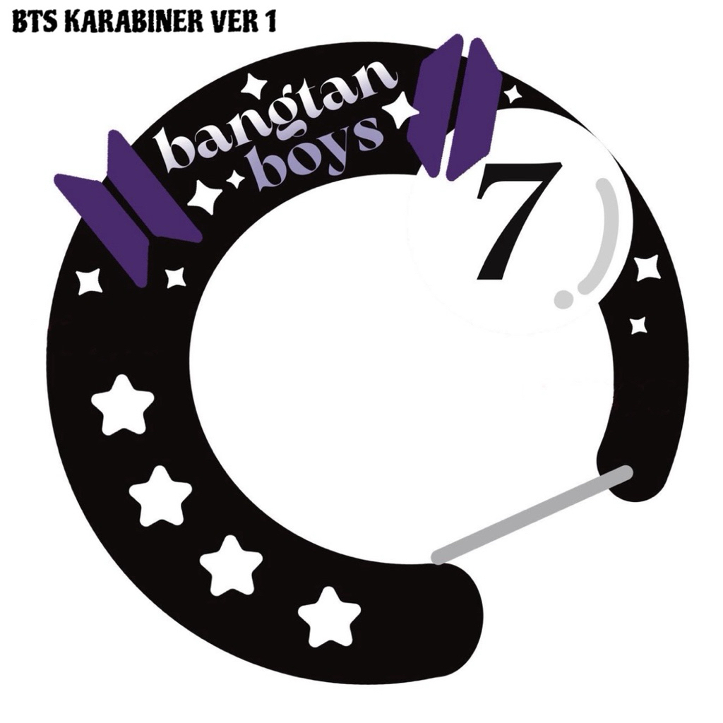 akrilik keychain karabiner carabiner kpop BTS bangtan NCT seventeen riize