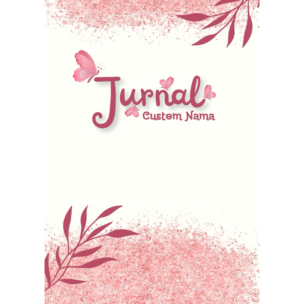 

Notebook A5 buku tulis Diary aesthetic Buku jurnal catatan daily aktivitas custom nama