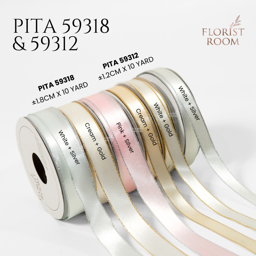 

Pita 59318 - Pita 5312 - Pita Gold - Ribbon - Line - Dekor - Florist