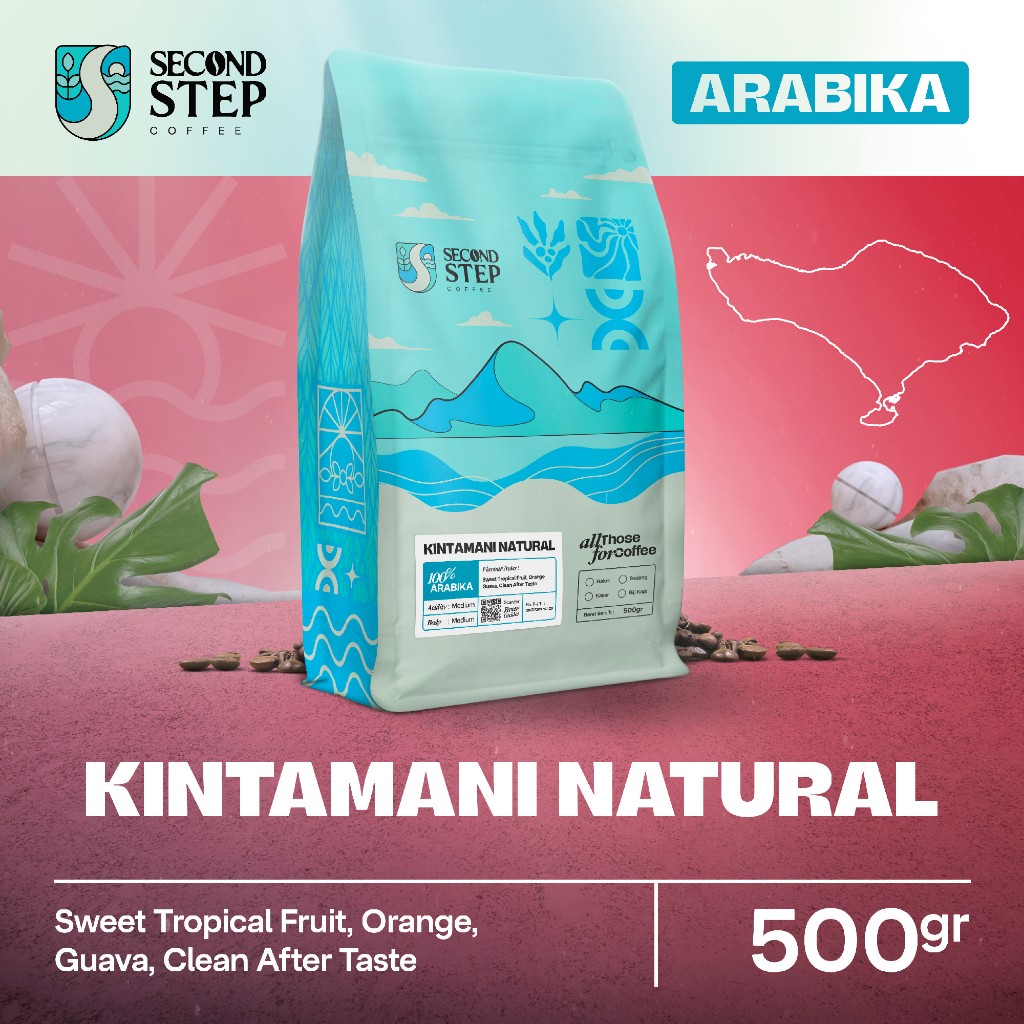 

Biji Kopi Arabika Bali Kintamani Natural Arabica Coffee Beans 500 Gram