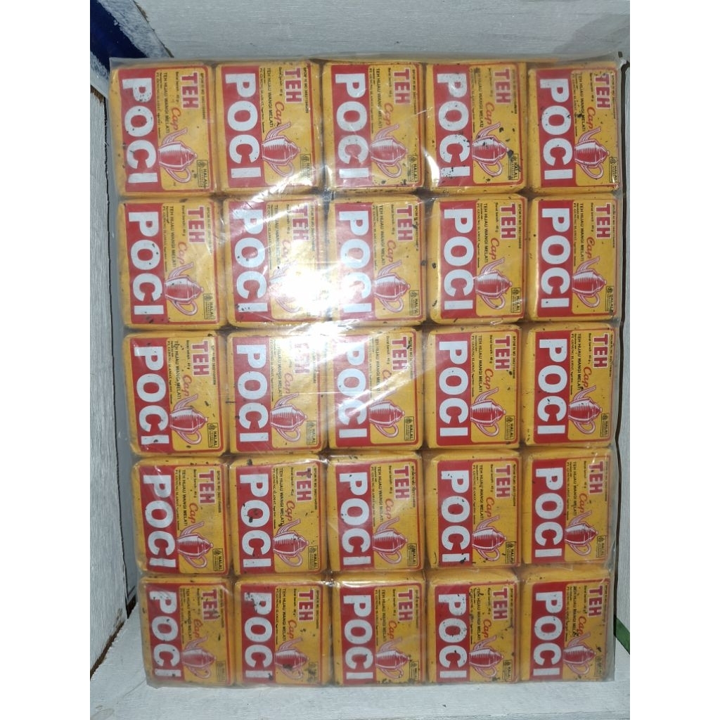 

Teh Tubruk Poci Melati 40gr/Teh tubruk Poci melati 40gram 1 slop