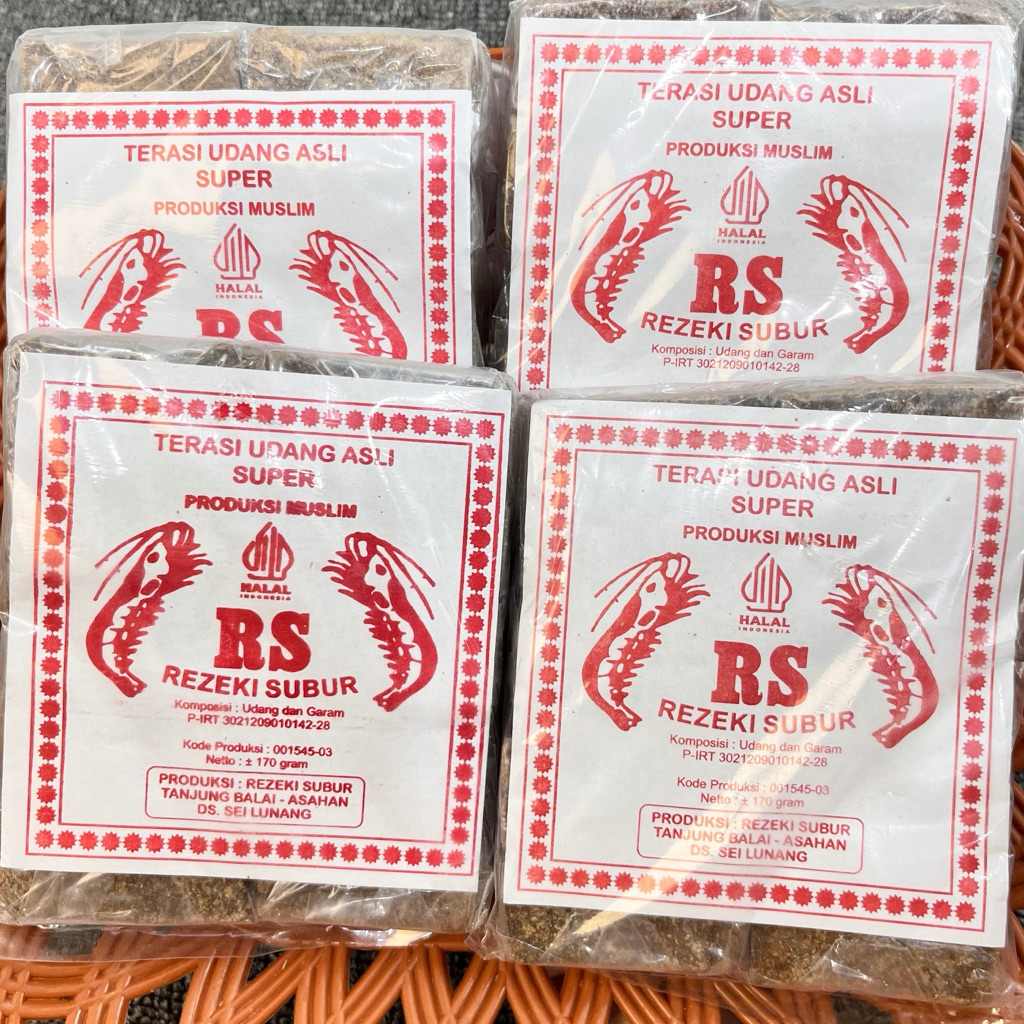 

terasi udang asli super enak dan mantap