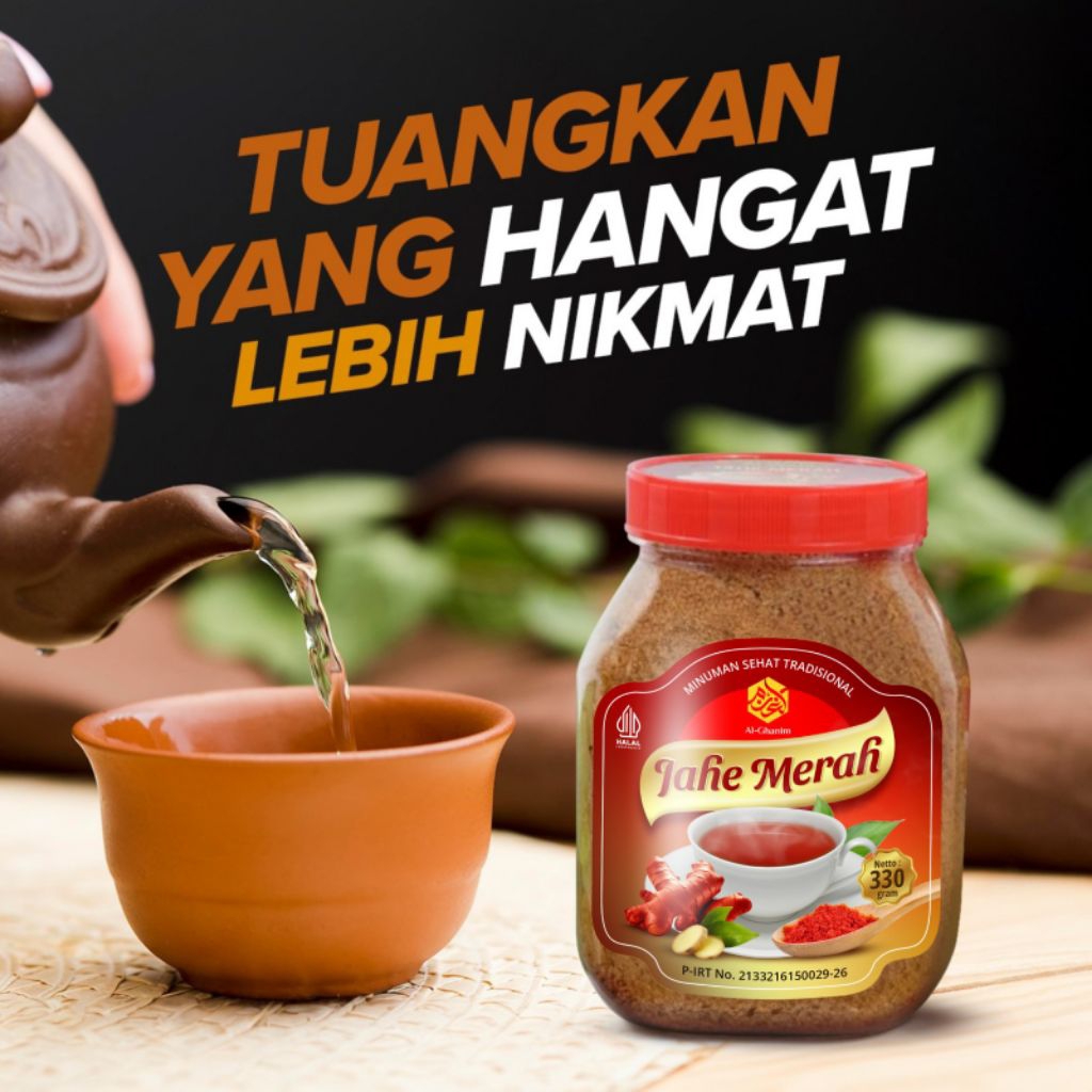 

Jahe Merah Gula Aren AlGhanim isi 330gram