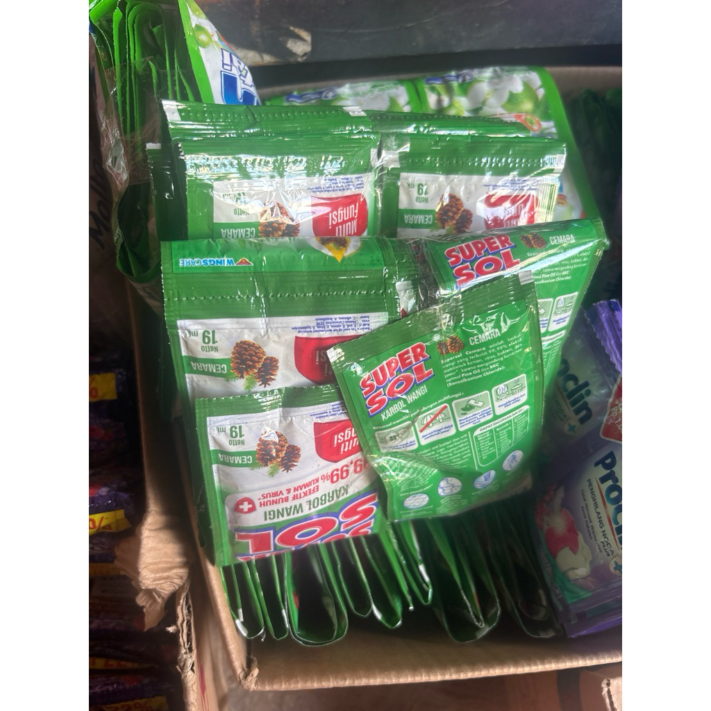 supersol sachet renteng