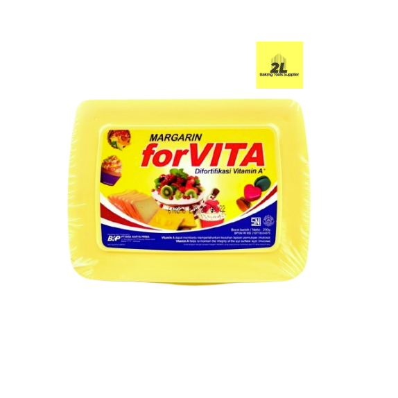 

Forvita Margarine 250 Gram - Margarin Ekonomis untuk Menumis & Baking