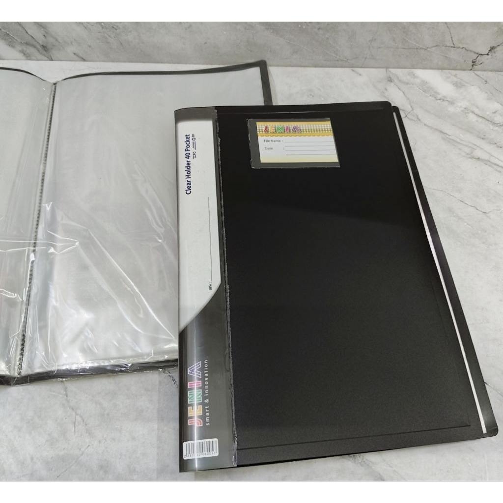 

MAP DOKUMEN CLEAR HOLDER 40 LEMBAR JENIA / MAP BERKAS - JENIA