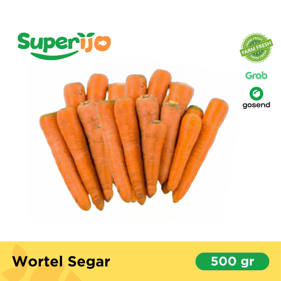 

Wortel Segar Kaya Vitamin A 250gr-1kg Renyah