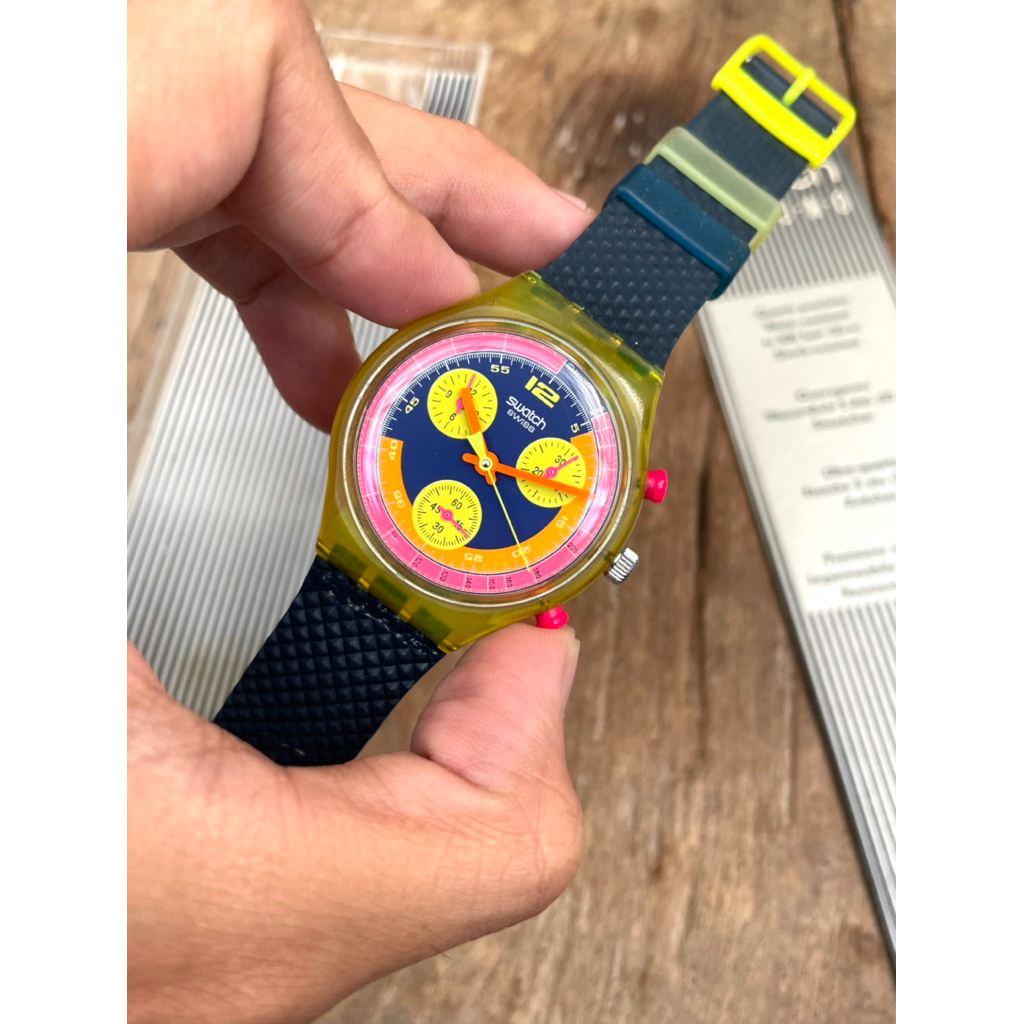 SWATCH Chronograph Vintage Grandprix SCJ101