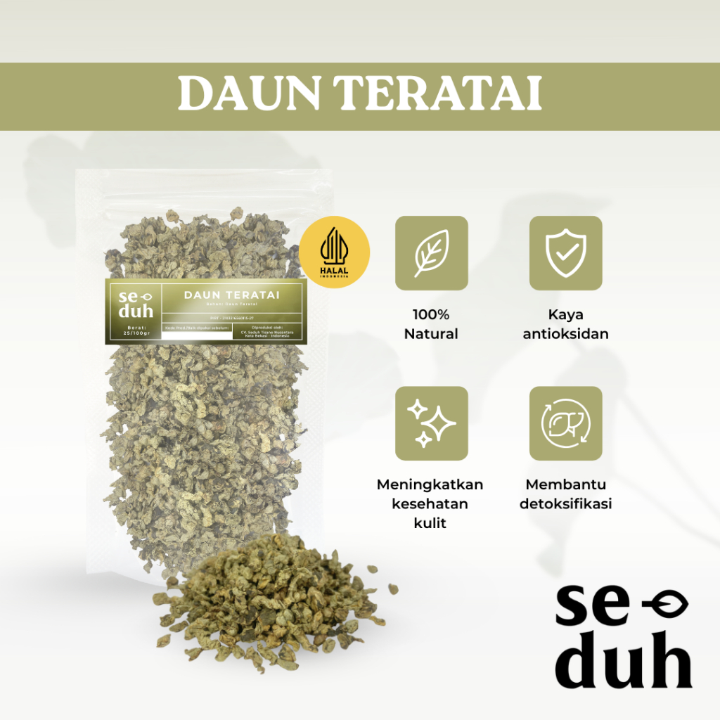 

Seduh Lotus Leaf Tea / Teh Daun Teratai / Herbal Leaf