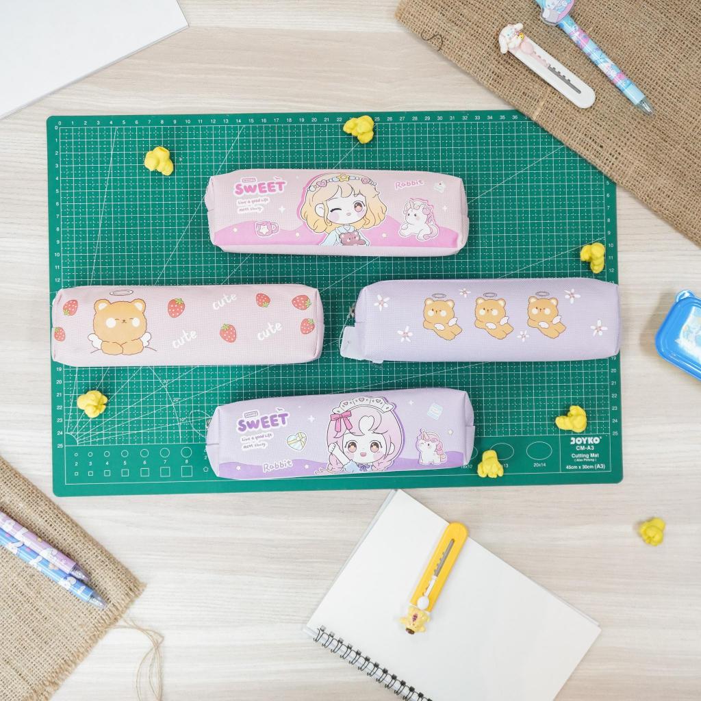 

- MOJIBOX- Kotak Pensil Pouch Karakter Anak Tempat Alat Tulis