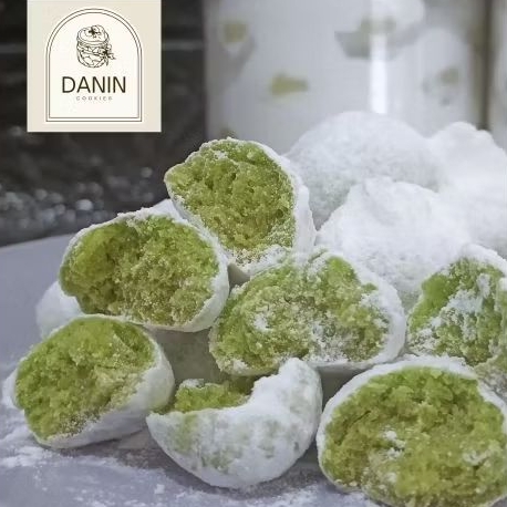 

Kue Kering Lebaran Spesial Salju Pandan Toples 600ml Beli 1 Toples Gratis 1 Kemasan Pouch Kue Semprit Berat Produk : 475g