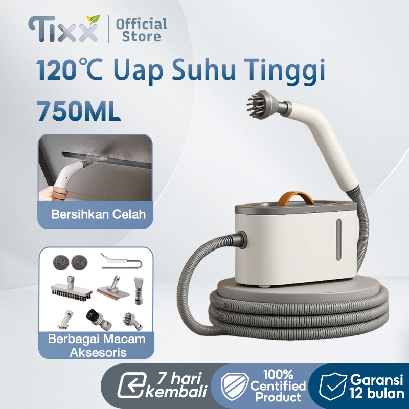 TIXX Multi Function Steam Cleaner Mop Handheld Electric Steam Cleaner Mesin Steamer Uap