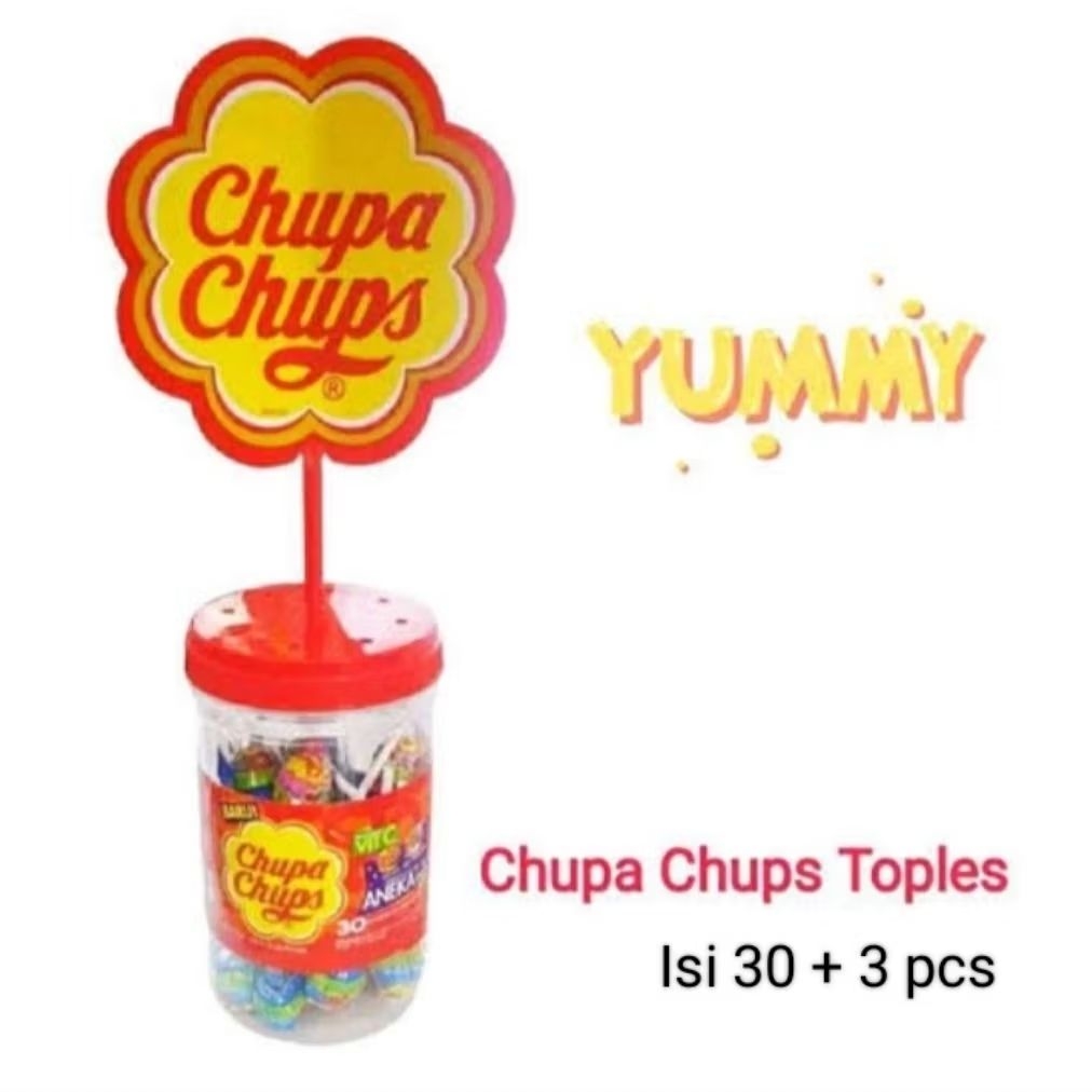 

Chupa Chups Permen Topless 360 Gram ( Isi 30+3 ) Promo