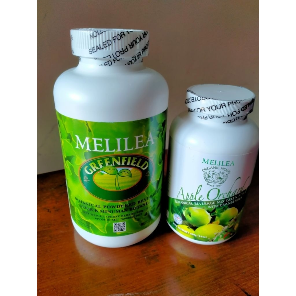 

Melilea Greenfield organic 11/12/2025 1btl + Apple Orchard 1 btl. exp 20/04/2027