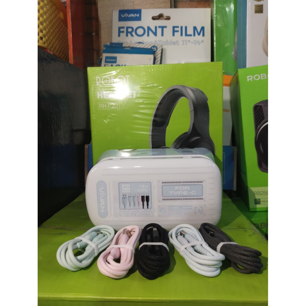 Kabel Type C Vivan VBUSC 3A