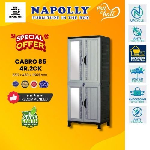 LEMARI NAPOLLY CABRO 85 4R CK