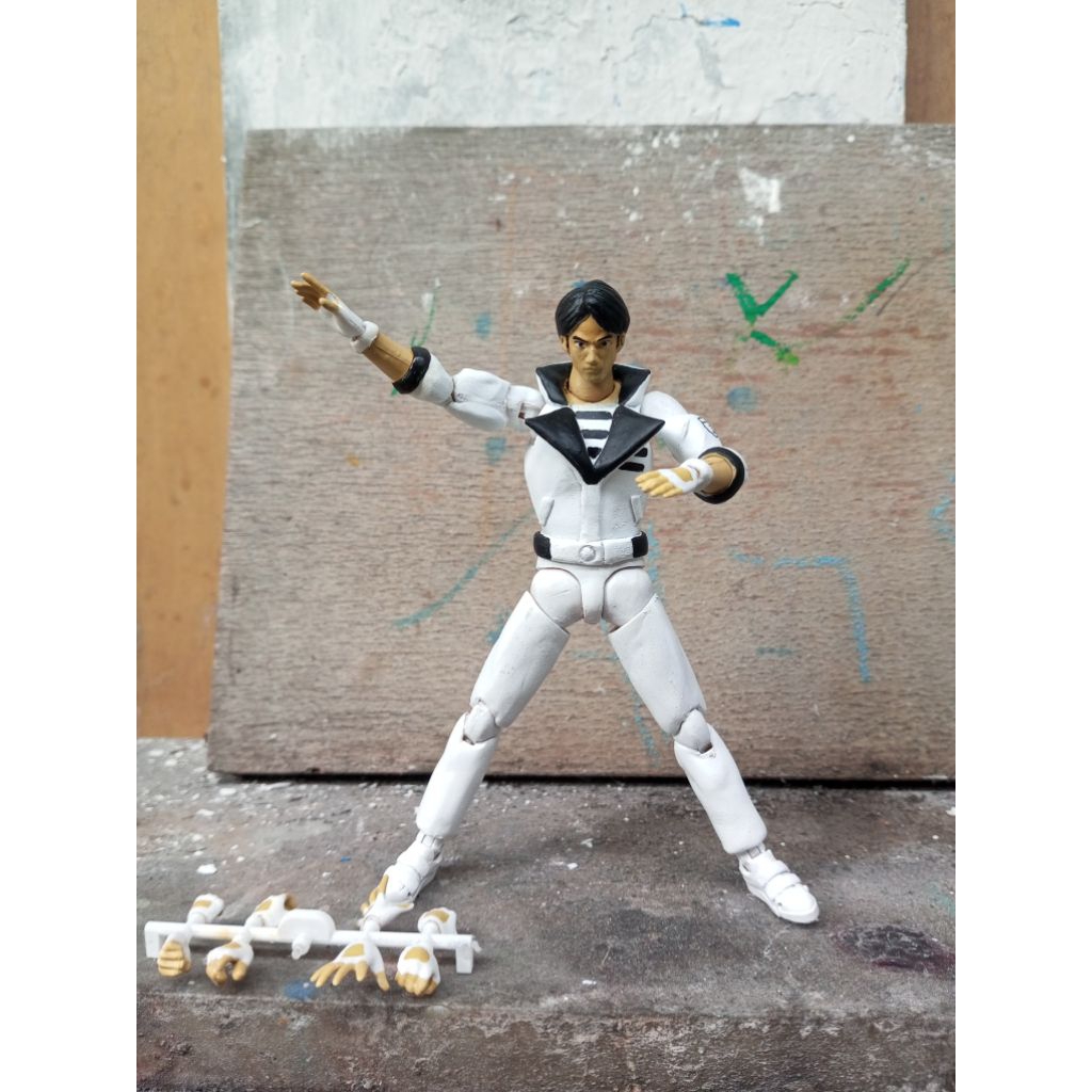 Action figure custom shf Kotaro minami Kamen rider black RX robo bio non Bandai Ss masked