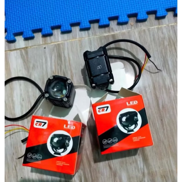 LAMPU LASER LED D2 CR7 MINI LAMPU D2 D3 LASER LAMPU SOROT LAMPU LASER D2 D3 MINI DRIVING 20 WATT