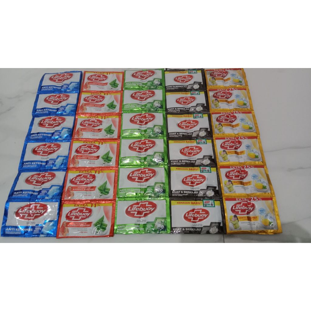 Lifebuoy Shampoo renceng 10ml