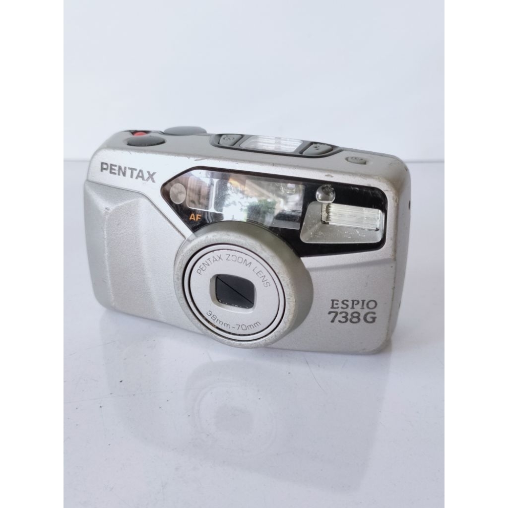 Kamera analog vintage Pentax Espio 738G camera photo film classic koleksi kamera lawas display retro