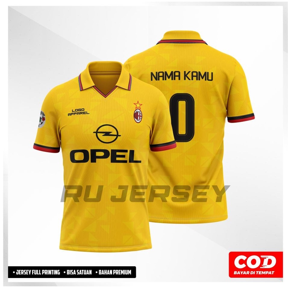 Jersey Milan 1995 3rd