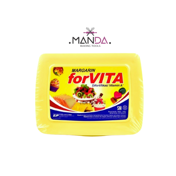 

Forvita Margarine 250gr - Margarin Serbaguna Untuk Masak & Kue