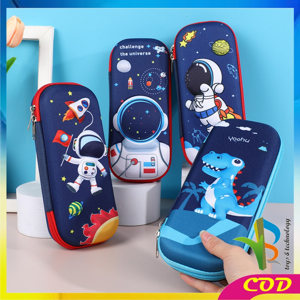 

EC RB-A39 Kotak Pensil 3D Karakter Timbul Tempat Pensil Anak Sekolah TK / Tempat Penyimpanan Alat Tulis Anti Air Import