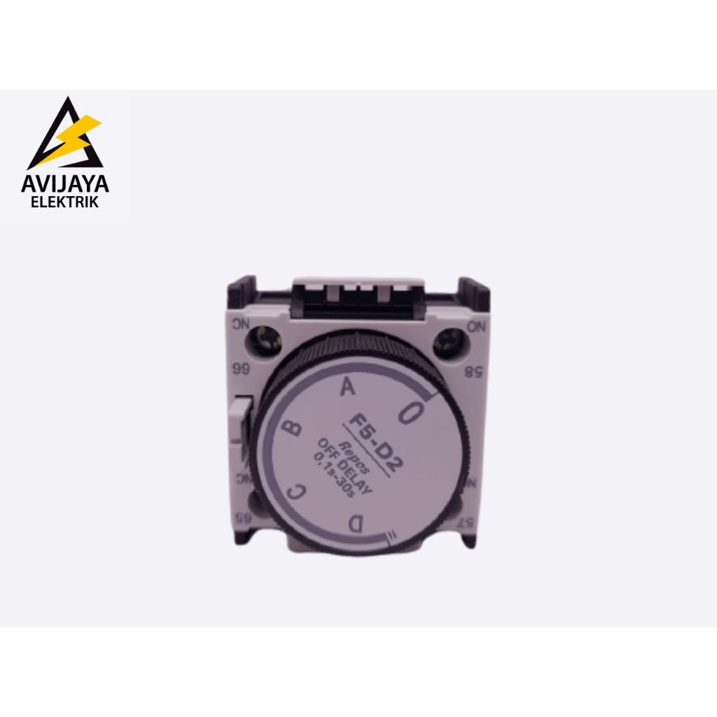 Auxiliary Contact Off Delay Timer for Contactor Chint NC1 Chint F5-D2