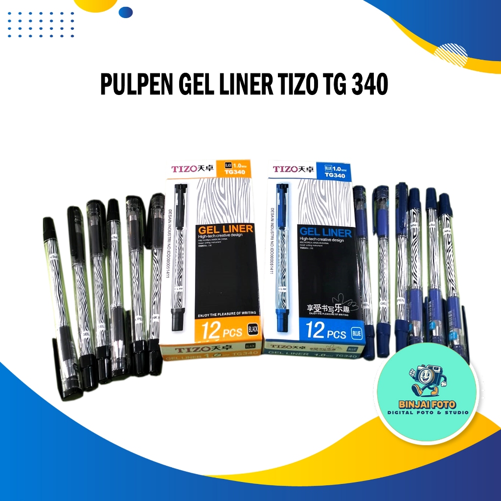

Pulpen Gel Tizo TG340 – Tinta Halus, Tulisan Lebih Tajam