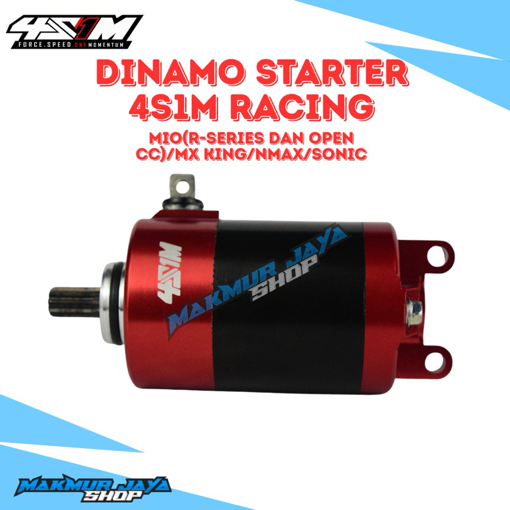DINAMO STARTER 4S1M RACING MIO(R-SERIES DAN OPEN CC)/MX KING/NMAX/SONIC