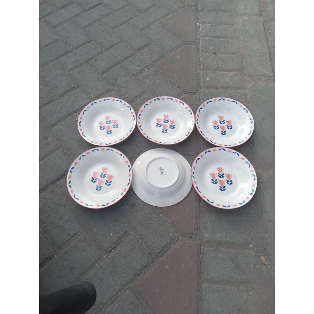 Piring Makan Keramik 9Inch SNI Original